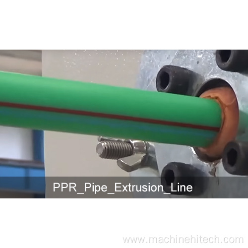 plastic pipe making machine extrusion production line